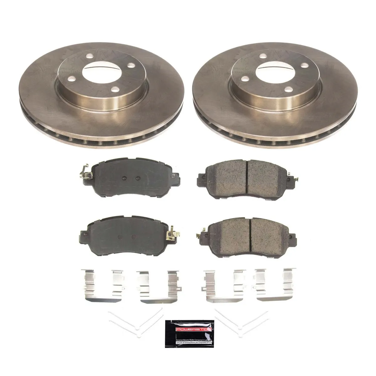 Z17 Direct Replacement Kit: Rotors; Ceramic Pads W/Hardware product image