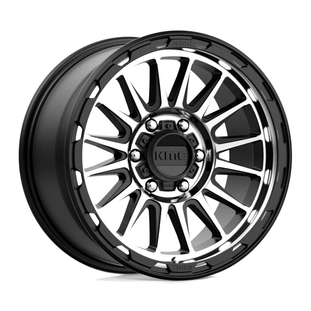 Kmc Km542 Impact 16x7 30 5x110 Satin Black Machined product image