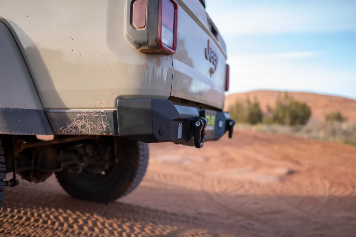 2023 Gladiator Mto Series Rear Bumper Black product image