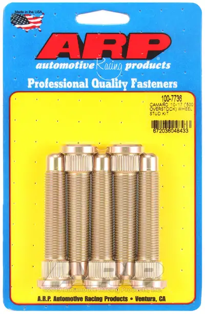 ARP Auto Racing Camaro ft10 - ft17 M14 .500 over stock wheel stud kit