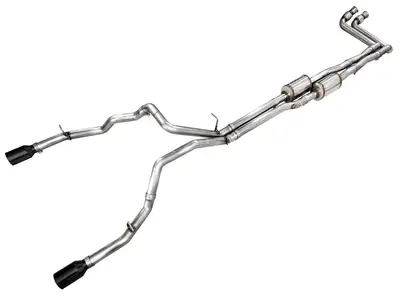 AWE Tuning AWE 0FG Catback Exhaust for 2025 RAM 1500 3.0TT Standard and High Output - Diamond Black Tips - 3015-33530