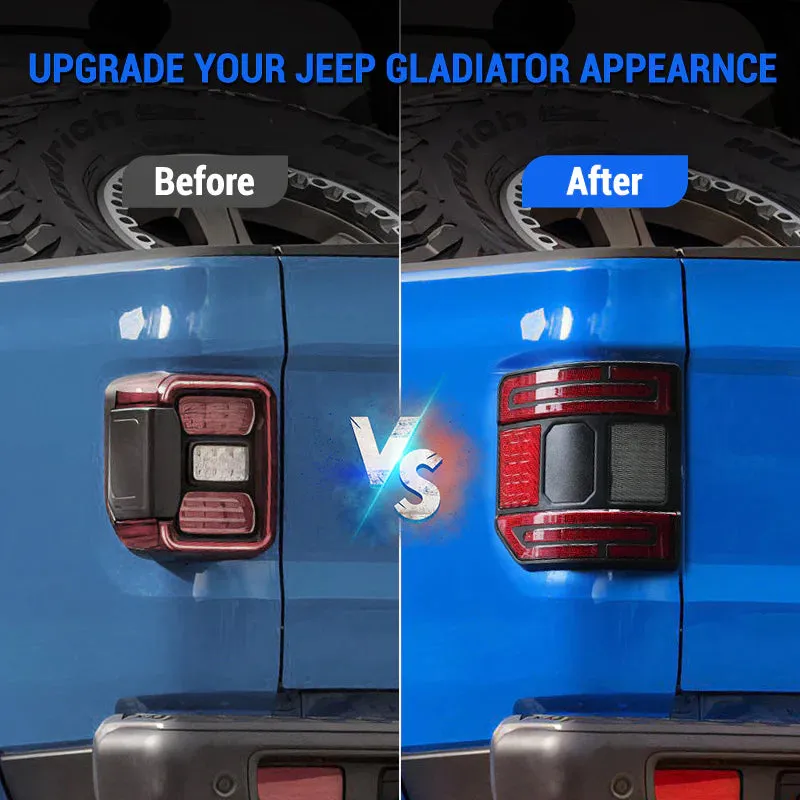 Jeep JT Bundle - LED Halo Headlights & Flush Mount Tail Lights product image