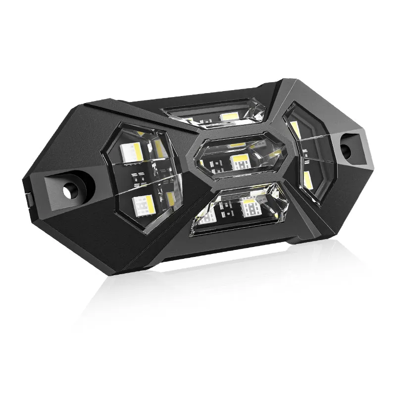 RGB-W LED Rock Lights for Trucks | Wireless Control product image