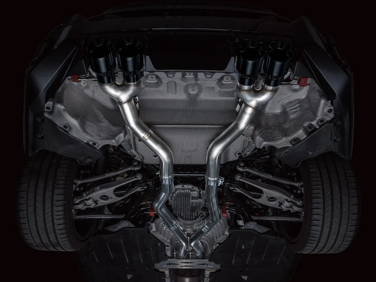 AWE SwitchPath™ Exhaust for BMW G87 M2 - Chrome Silver Tips product image