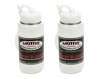 Motive Products Brake Fluid Catch Bottle Kit 2 Bottles