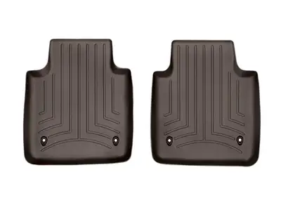Weathertech CocoaRearFloorLinerfor2011JaguarXJSeriesFitsLongWheelbasemodels