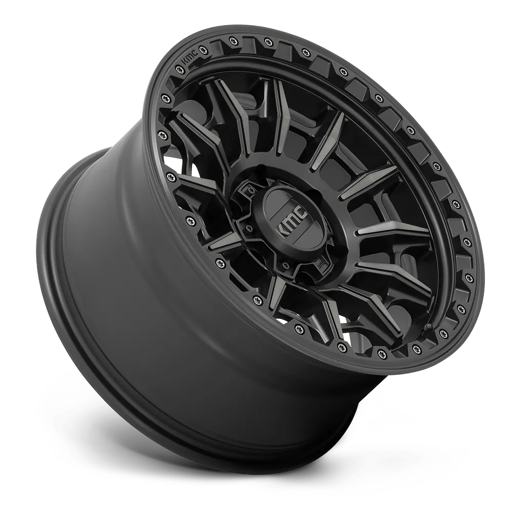 Kmc Km547 Carnage 17x9 00 5x5.0 Satin Black With Gray Tint product image