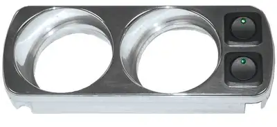 Pacific Performance Engineering 2G OH Gauge Mount Brushed W/ Switch PPE Diesel