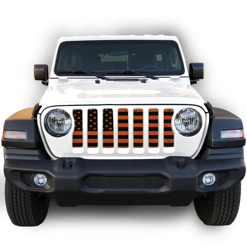 Oranges Collection American Flag Grille Inserts product image