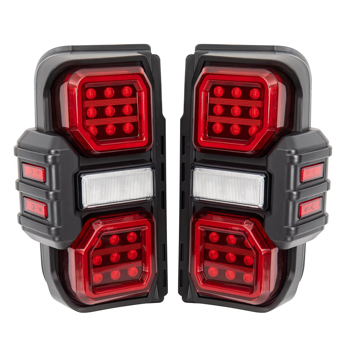 Raptor Style LED Tail Lights W/ Starting Animation For 21+ Ford Bronco ( Excluding Raptor, Sport ) product image