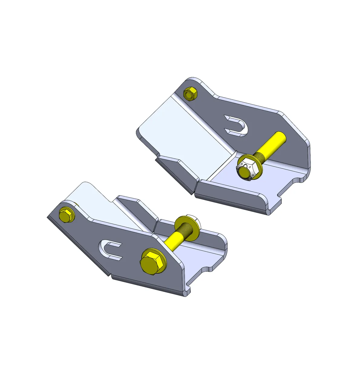 Clayton Off Road Jeep Gladiator Rear Lower Control Arm Bracket Skid Plate (2020+, JT)