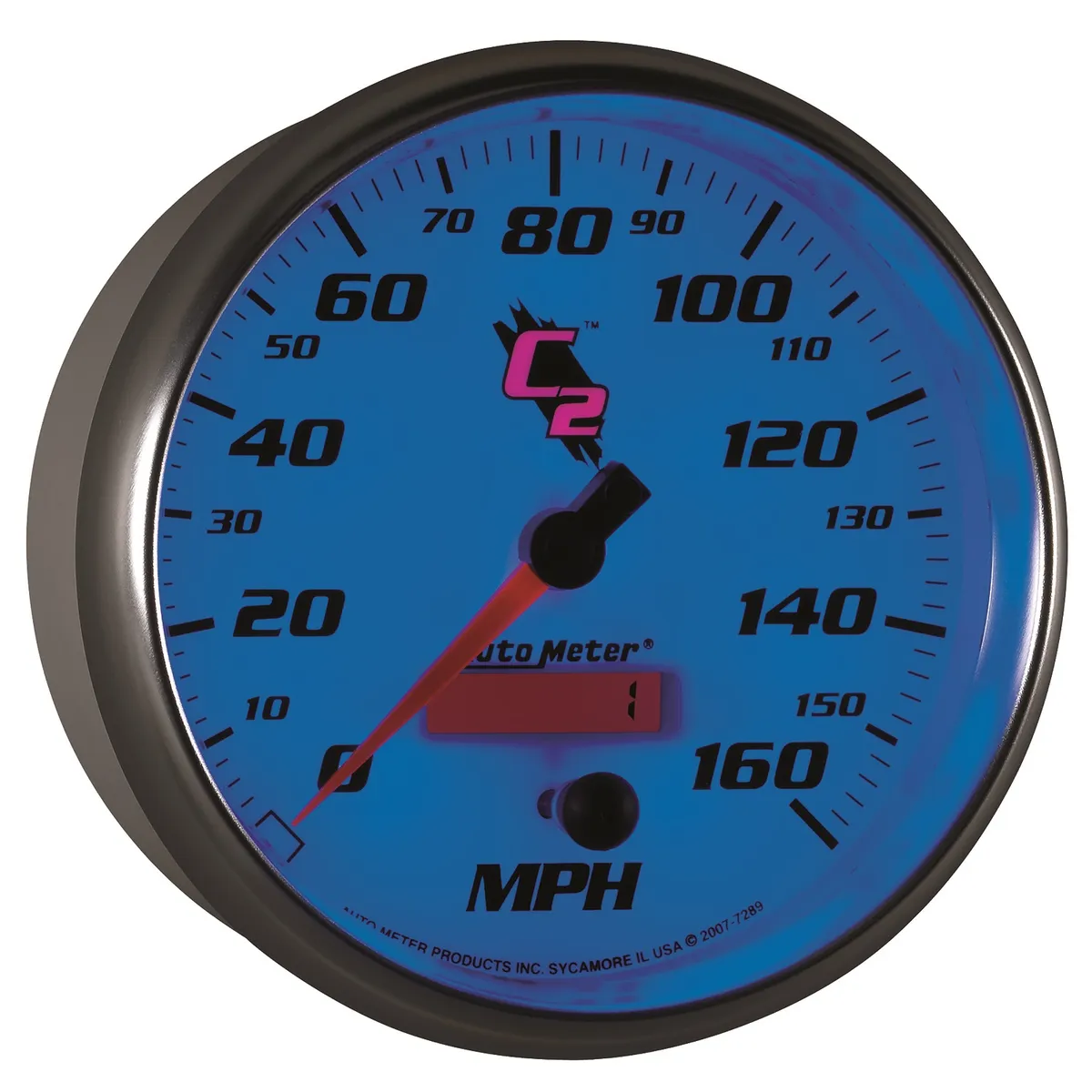 Gauge, Speedometer, 5", 160mph, Elec. Programmable, C2 product image
