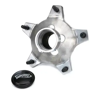 Winters Hub Front Wide 5 Black Cap