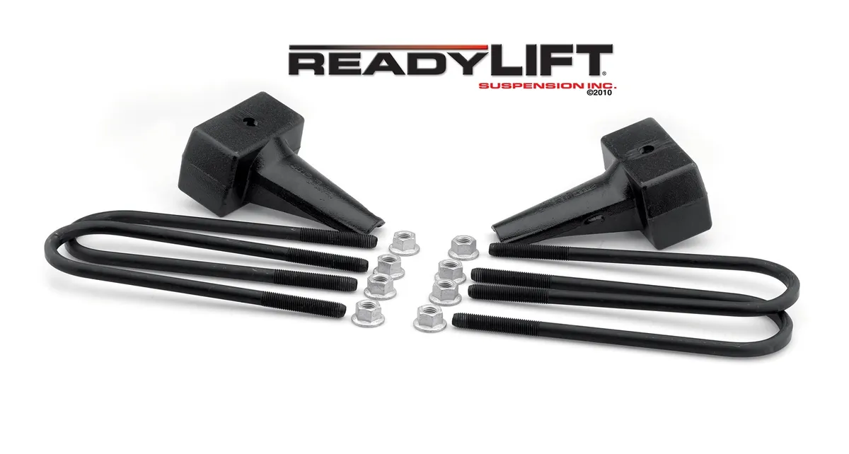 4.0 Tall Taper Block-1 Piece Drive Shaft 1999-2010 Ford F250f350f450 2WD 4WD product image