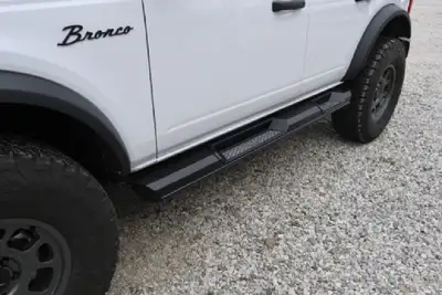 LoD Offroad LOD Armor Lite Rock Sliders - Black Powder Coated - Bronco 4dr 2021+