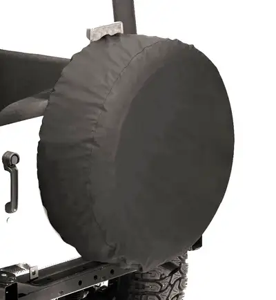Bestop Spare Tire Covers Size 31 Inch x 11 Inch Premium Fabric Black Denim Bestop
