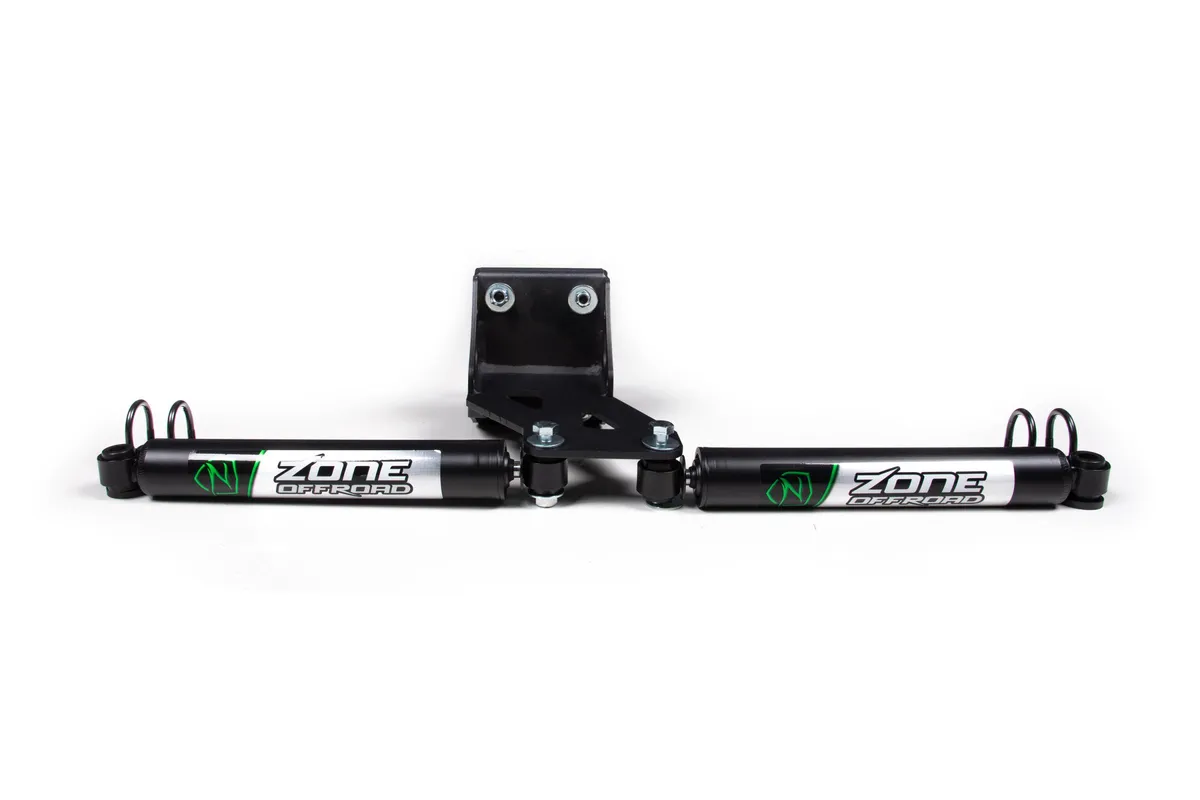 Dual Steering Stabilizer Kit W/ Nitro Shocks | Fits 2.5-9 Inch Lift | Ford F250/F350 Super Duty (05-24) 4WD product image