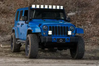 Diode Dynamics Diode Dynamics - Stage Series Windshield Bracket Kit for 2007-2018 Jeep JK Wrangler