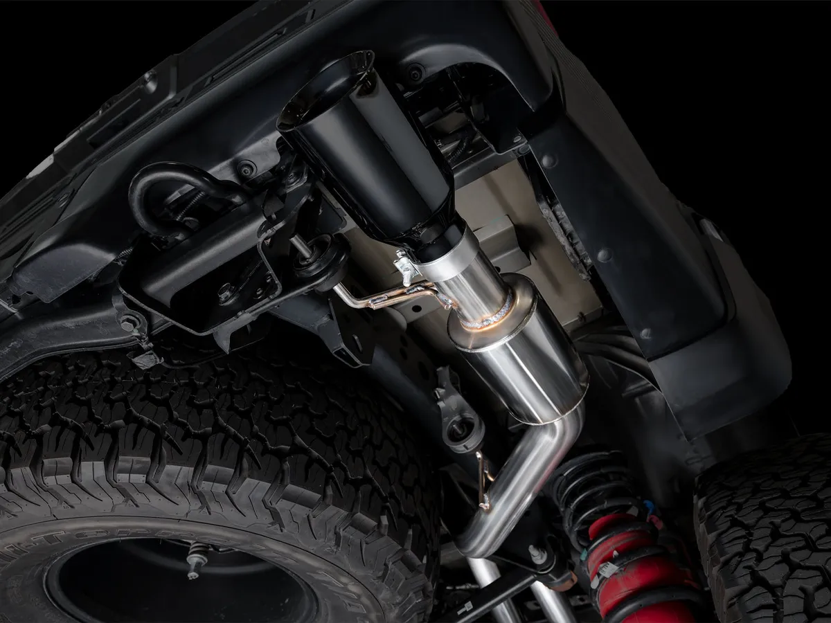 AWE SwitchPath™ Exhaust for Gen 3 Raptor R - Diamond Black Tips product image