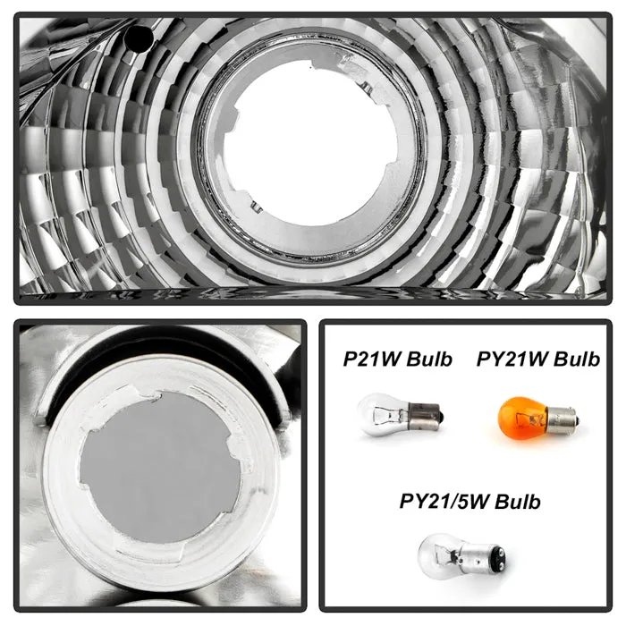 Jeep Grand Cherokee 99-04 Euro Style Tail Lights - Chrome product image