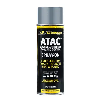 Design Engineering Atac Sprayon Coating 1 Step Solution Gray Ceramic 12 oz Can