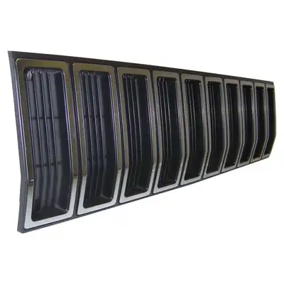 Crown Automotive Jeep Replacement Cherokee Radiator Grille Black/Silver