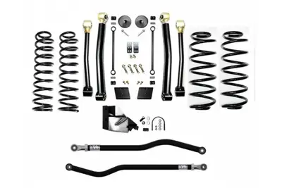 EVO Manufacturing EVO Manfacturing 4.5in Enforcer Overland Lift Kit, Stage 3 Plus - no Shocks - JL