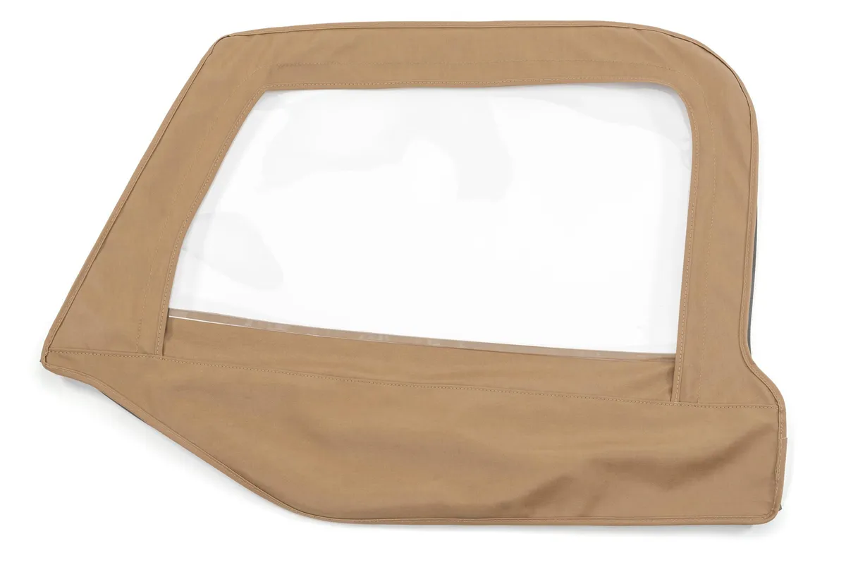 Jeep Fabric Replacement Upper Door Skins For 97-06 Wrangler TJ Spice Diamond Pair MasterTop product image
