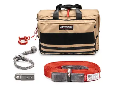 Factor 55 Factor 55 00485-06-Large Owyhee Recovery Kit (Gray Hitchlink And Large Bag)