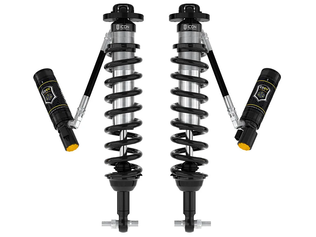 ICON 2021-2026 Ford Bronco, Front, 1.5-4” Lift, V.S. 2.5 Series Coilover Kit, Remote Reservoir w/ CDEV, Pair product image