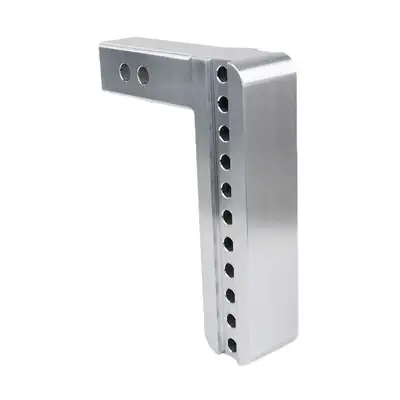 Weigh Safe Aluminum Drawbar Only 8in Drop With 2in Shank (12.5k Gross Tongue Weight Rating