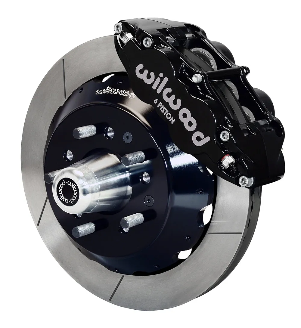 1979 - 1990 Buick, Chevrolet, Oldsmobile, Pontiac Forged Narrow Superlite 6R Big Brake Front Brake Kit (Hub) - 140-10493 product image
