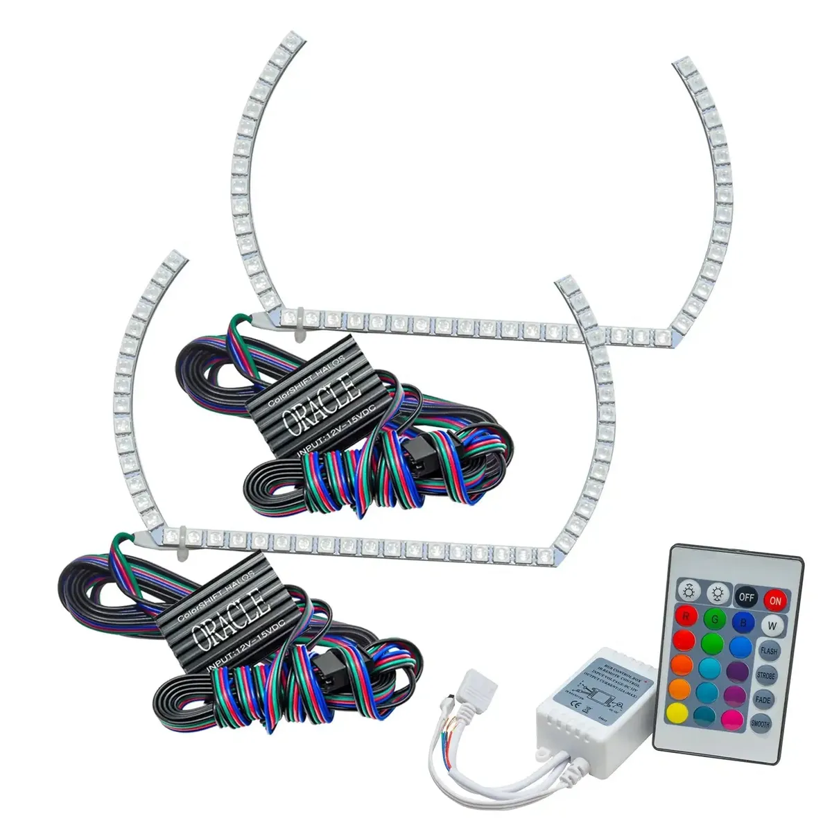 ORACLE Lighting 2000-2006 Chevrolet TahoeGMC Yukon ColorSHIFT Headlight Halo Kit product image