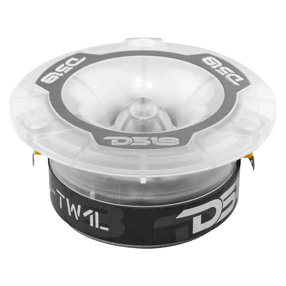 "DS18 - 3.8"" Super Bullet Tweeter with RGB LED Lights 240 Watts 1"" Aluminum 4-Ohm Vc" product image