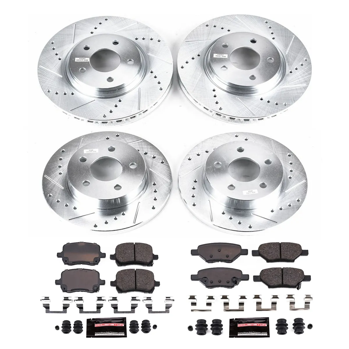 Z23 Evolution Brake Kit fr 2005-2008 Chevy Cobalt 2008-2010 Chevy Hhr 2004-2008 Chevy Malibu 2007 p product image