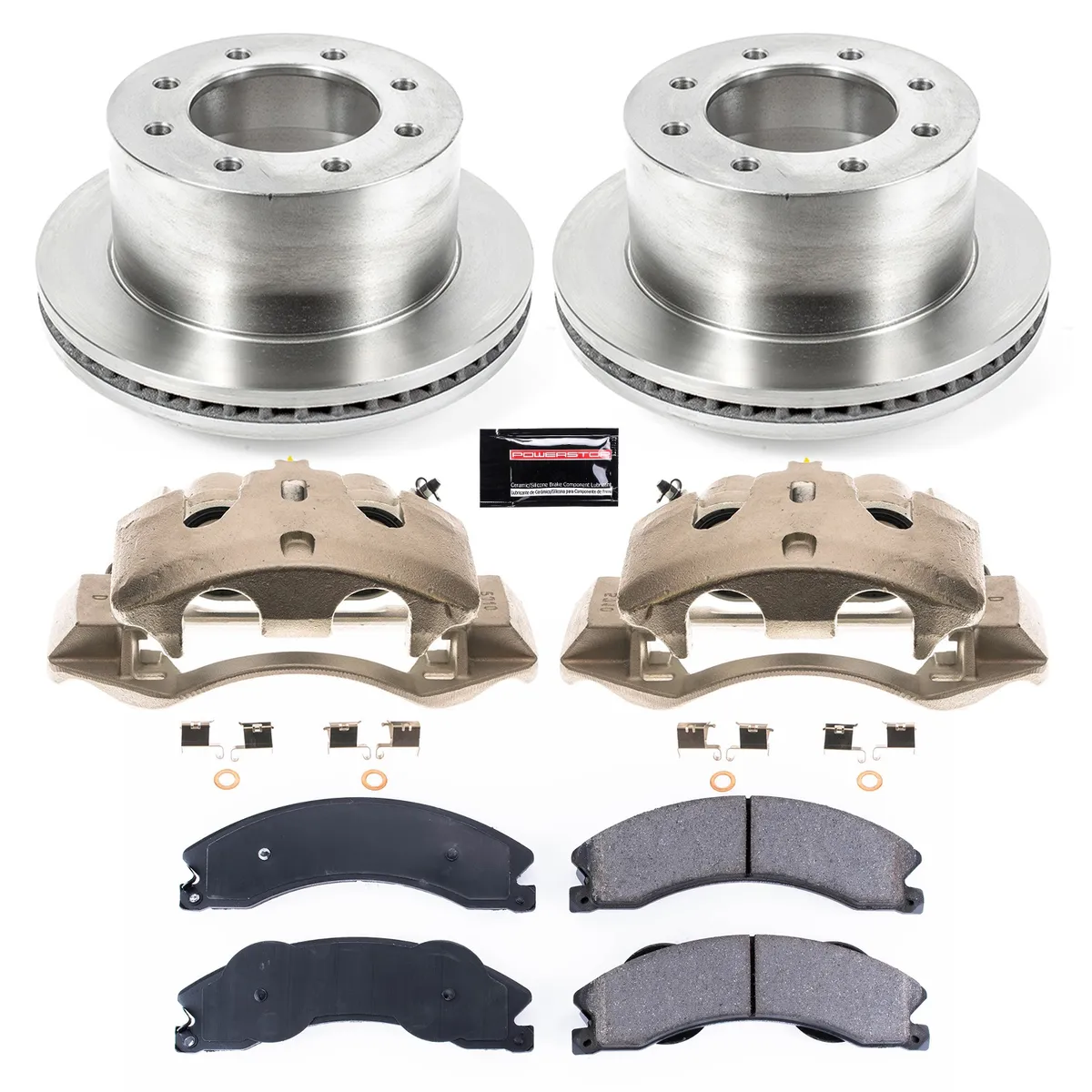 Z17 Direct Replacement Kit: Rotors; Ceramic Pads; Calipers product image