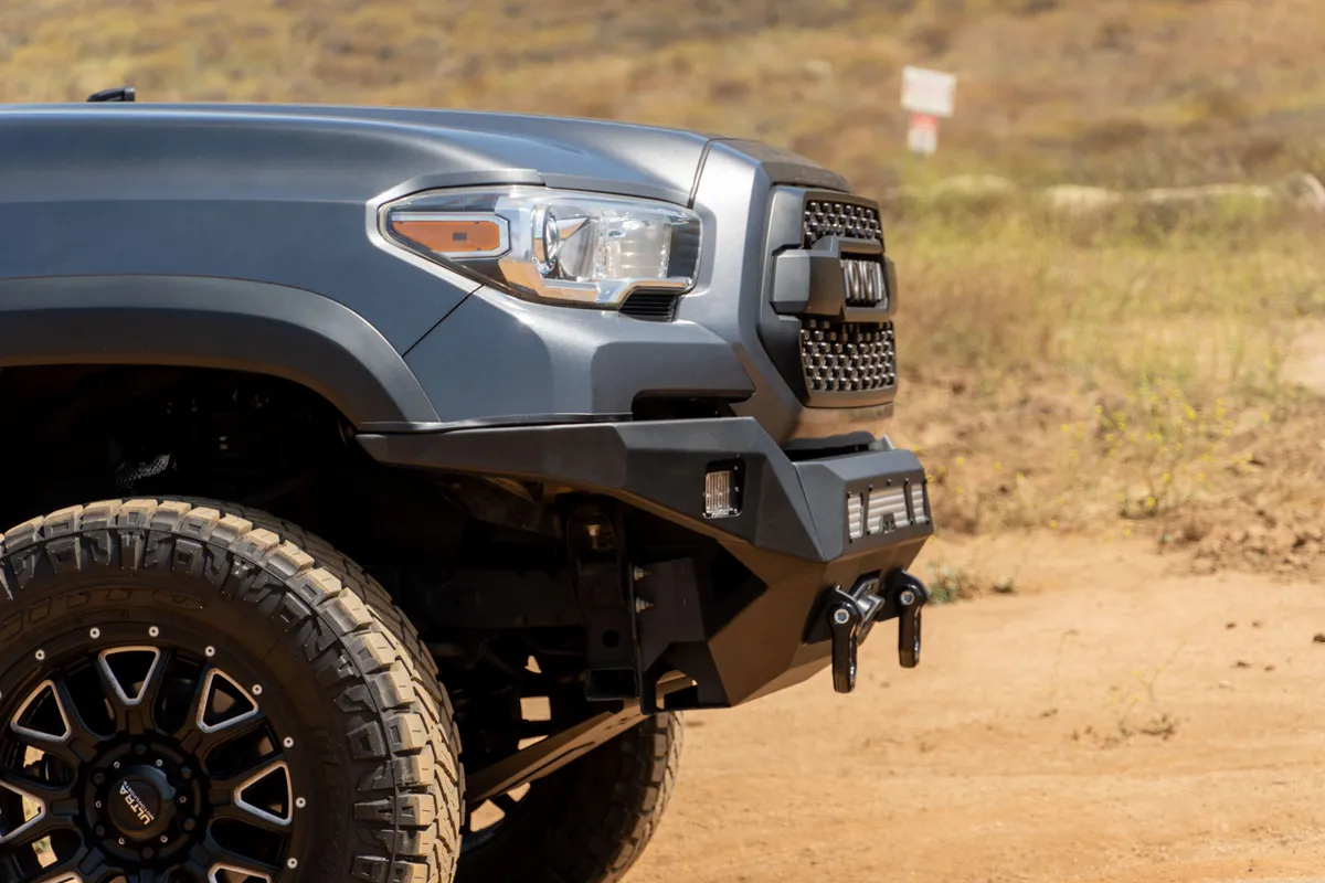 2016-2023 Toyota Tacoma DV8 Offroad Mto Series Winch Front Bumper product image