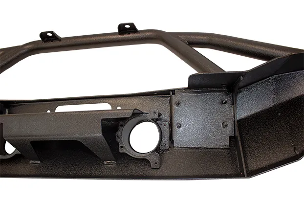 Fishbone Offroad Mid-Width Front Winch Bumper for 2018 & Up Jeep Wrangler/Gladiator FB22088 product image