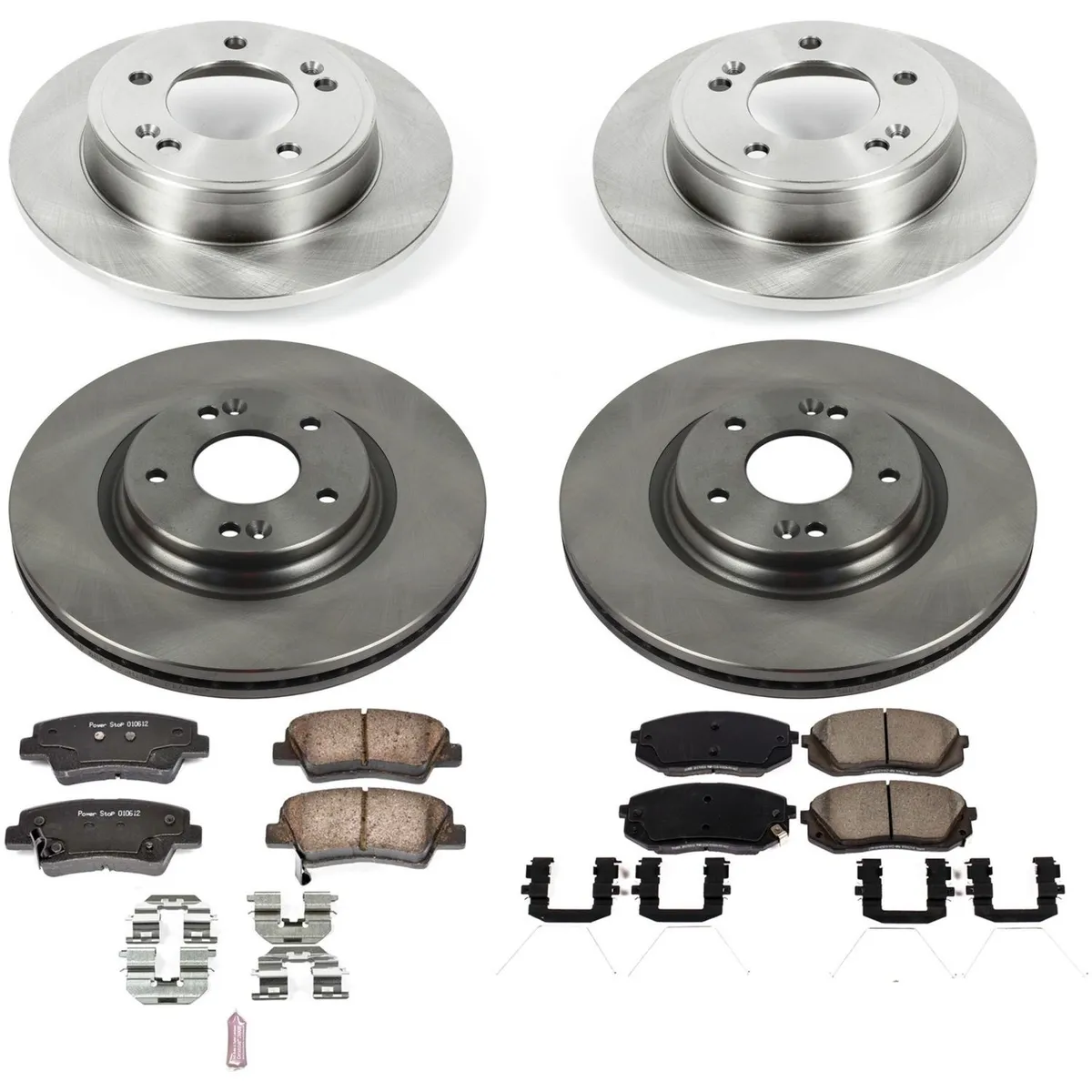 Z17 Direct Replacement Kit: Rotors; Ceramic Pads W/Hardware product image