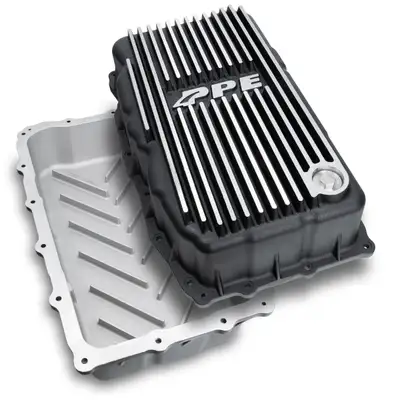 Pacific Performance Engineering Deep 10L80 Transmission Pan GM 3.0L Duramax 2020-2023 Brushed