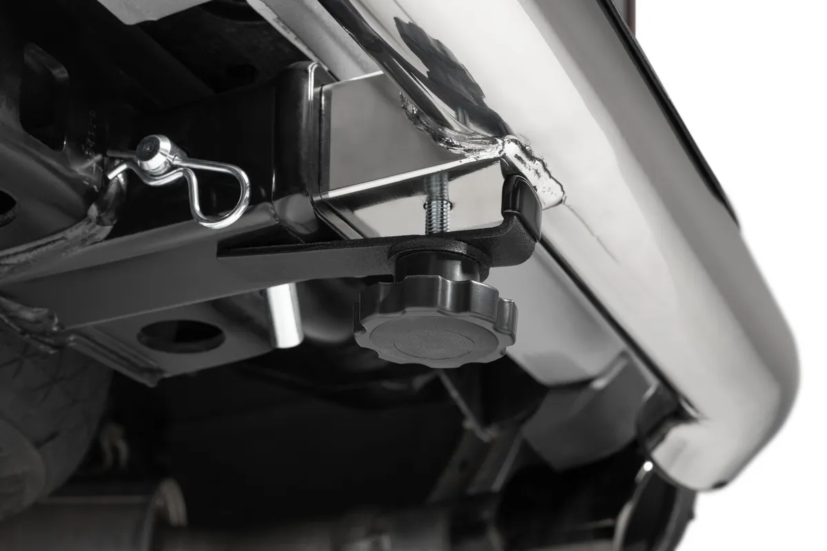 Go Rhino 360PS - RHINO! Hitch Step 360 Series for 2 Receivers - Polished Stainless Steel product image