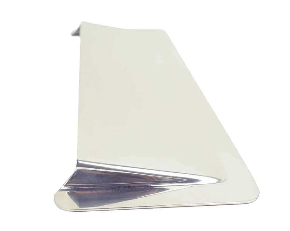 Jeep TJ Hood Vent Air Scoop 98-06 Wrangler TJ Polished Silver Kentrol product image