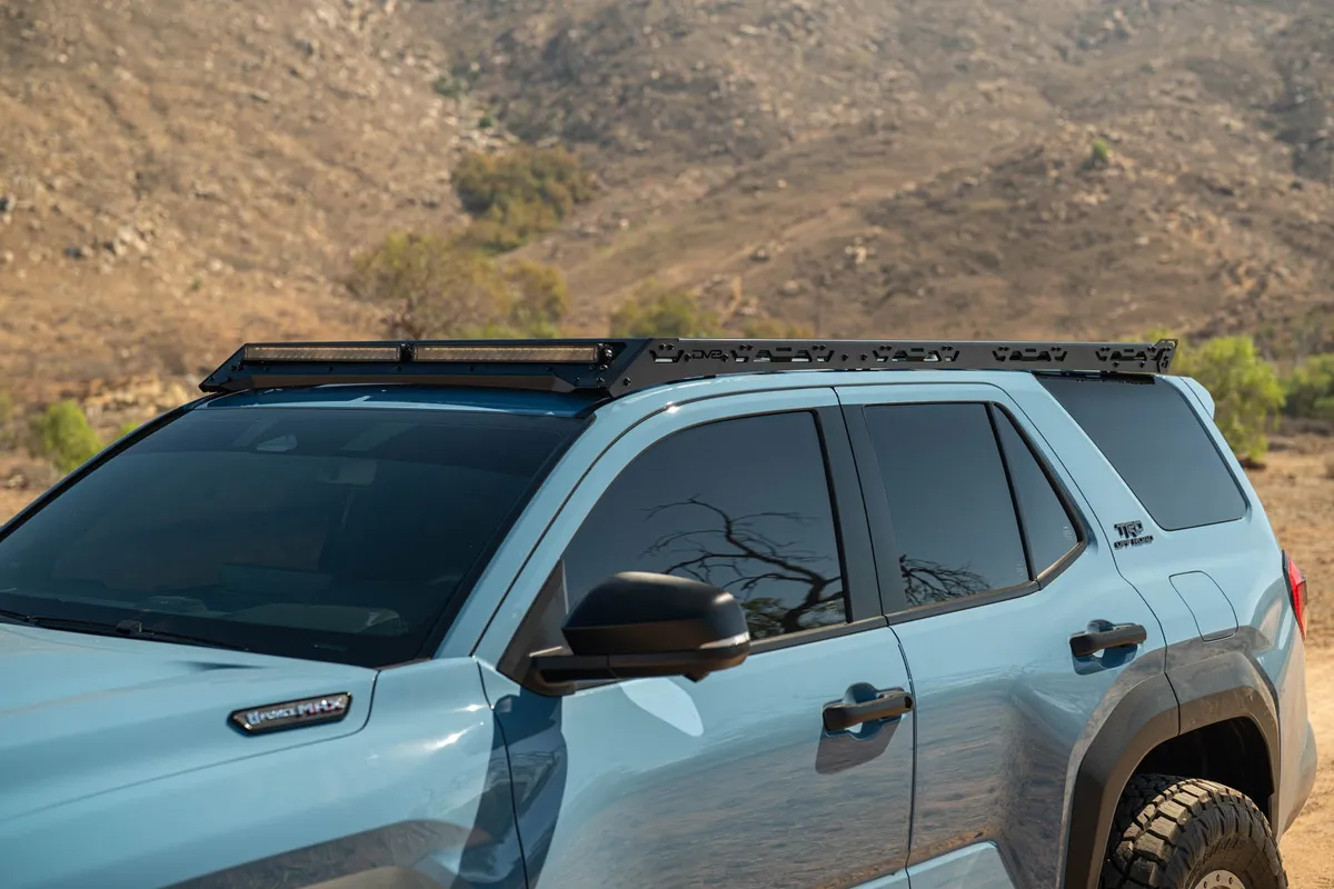DV8 OFFROAD 2025-2026 4Runner Roof Rack Light Cutout Fairing RRTF3-02L product image
