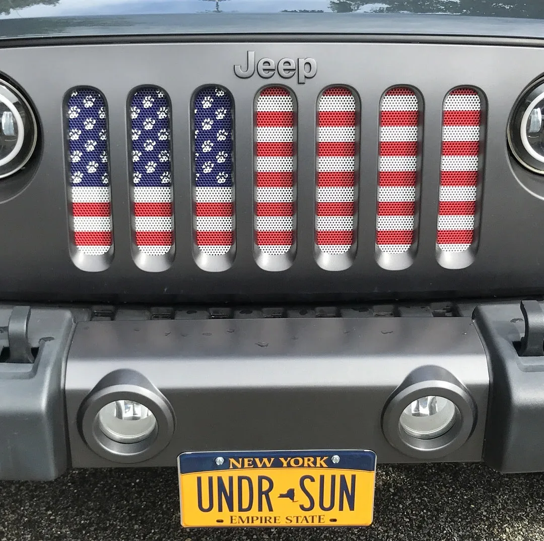 Paws Old Glory Collection American Flag Grille Inserts product image
