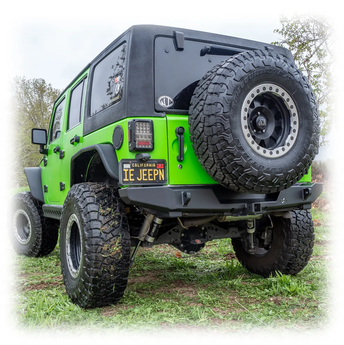 Jeep JK Rear Bumper with Hitch Receiver | 2007–2018 product image