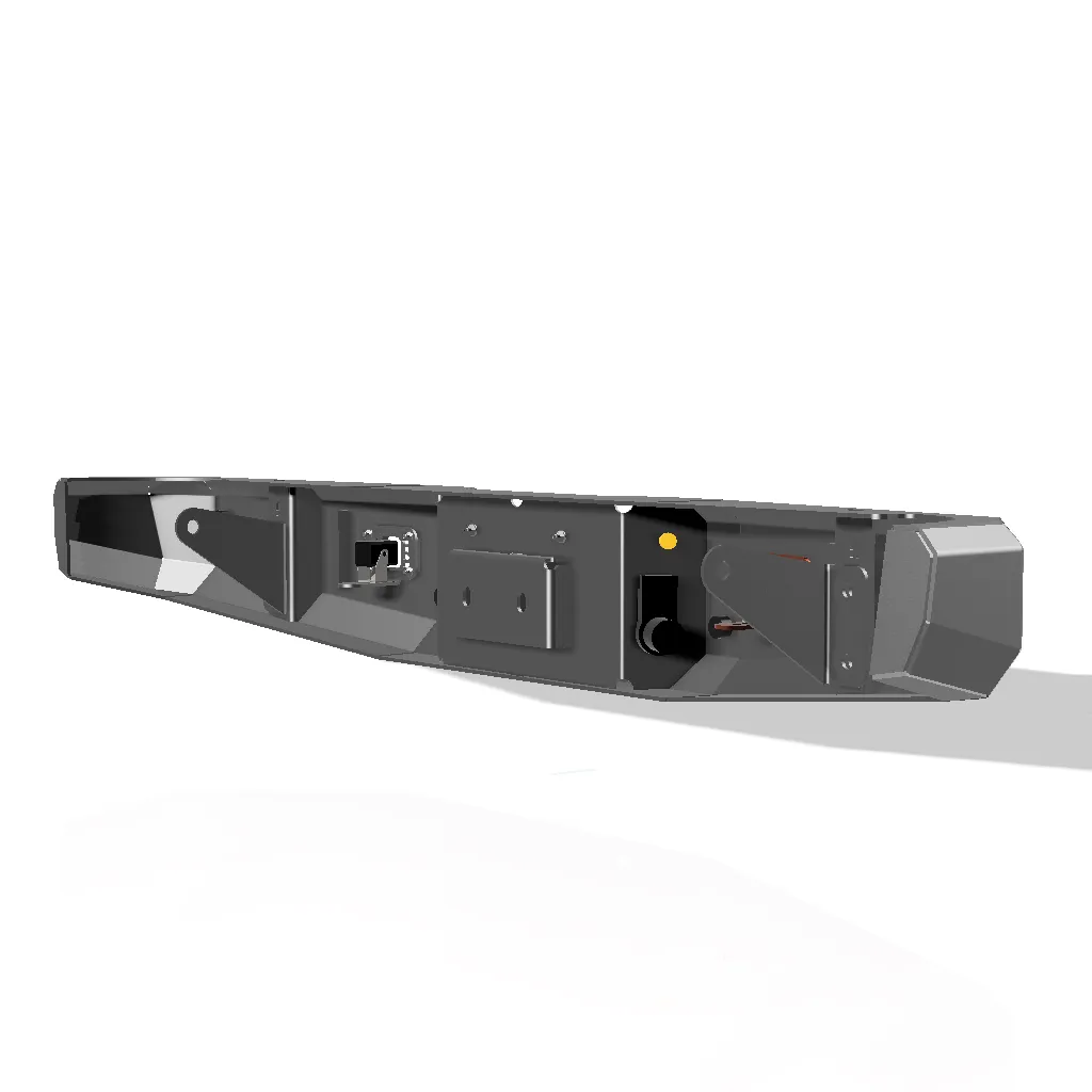 Gauntlet Rear Bumper for 2020+ Jeep Gladiator JT product image