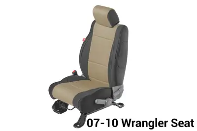 Diver Down Wrangler JK Seat Cover for 11-12 Jeep JK Tan Neoprene Pair Diver Down