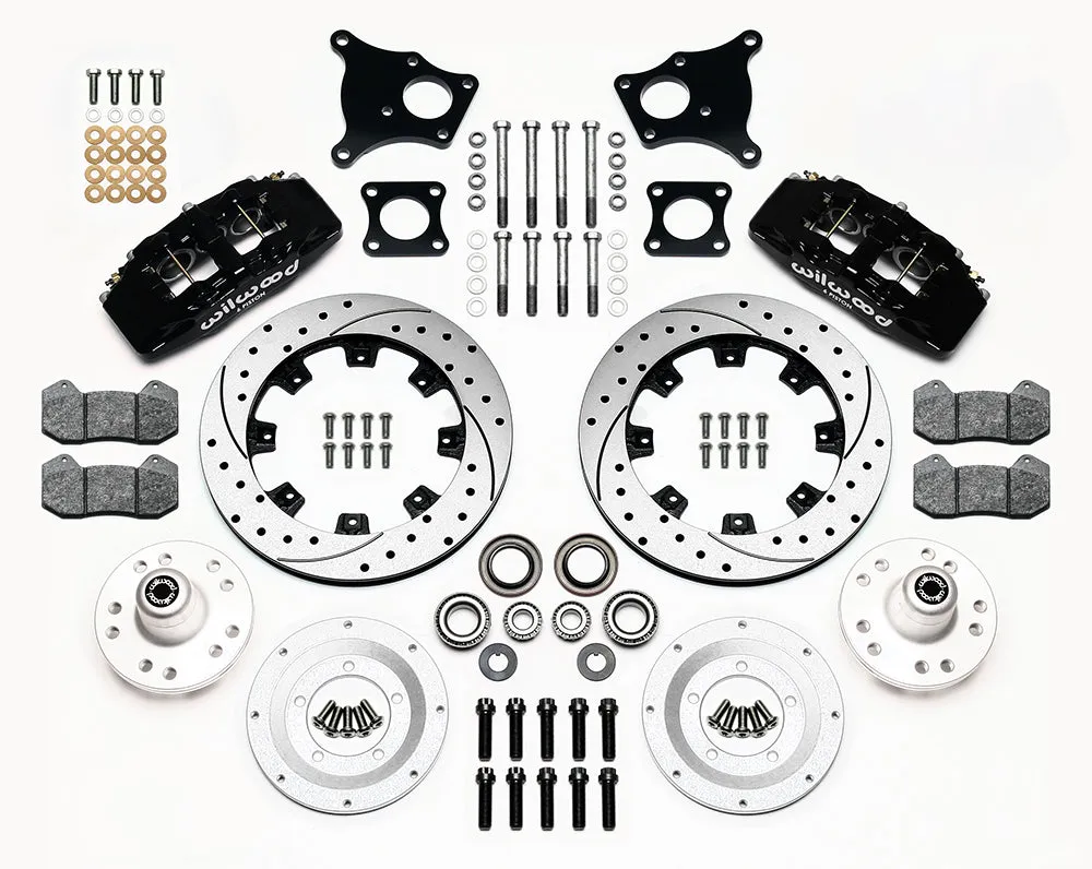 1969 - 1976 American Motors Forged Dynapro 6 Big Brake Front Brake Kit (Hub) - 140-13554 product image