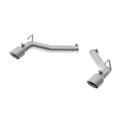 MBRP Exhaust Armor Lite Axle Back Exhaust System; 3 in.; Incl. Muffler Delete Pipes/Tailpipes/Hardware/4.5 in. OD Tips; Aluminized;