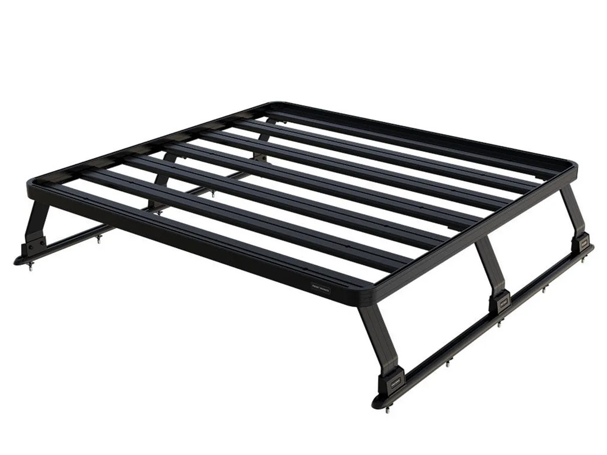 Roll Top Slimline II Load Bed Rack Kit; 1425 W x 1358 L; 1425 W x 1358 L; 2 Tracks and 3 Pickup Roll Top Leg Mounts; product image